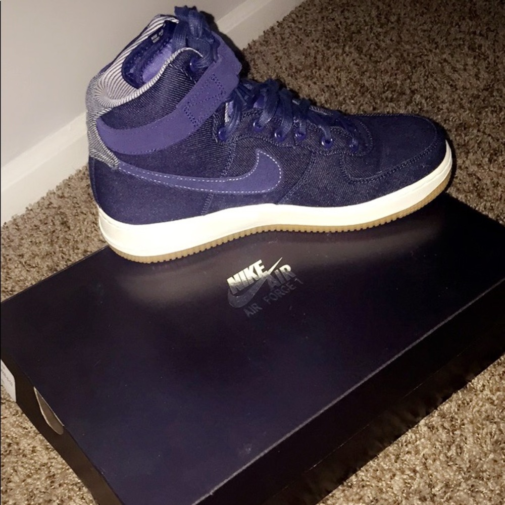 Denim nikes